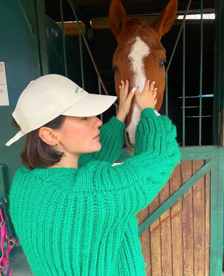 Brownie Cardigan Green