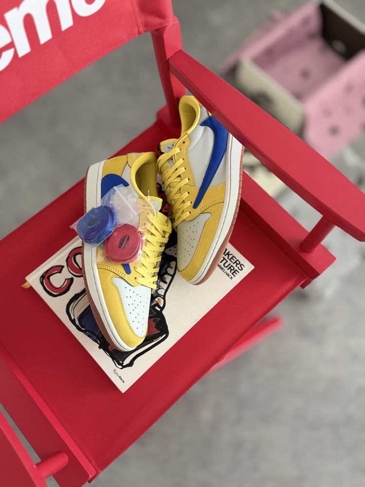 Air Jordan 1 Low Travis Scott “Canary”