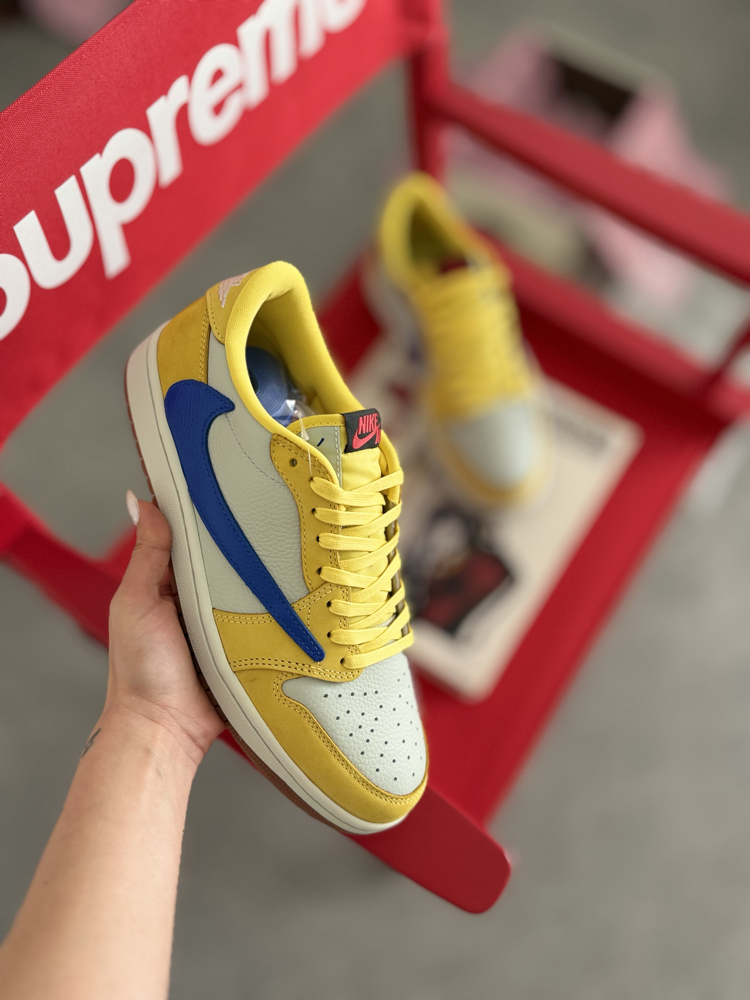 Air Jordan 1 Low Travis Scott “Canary”