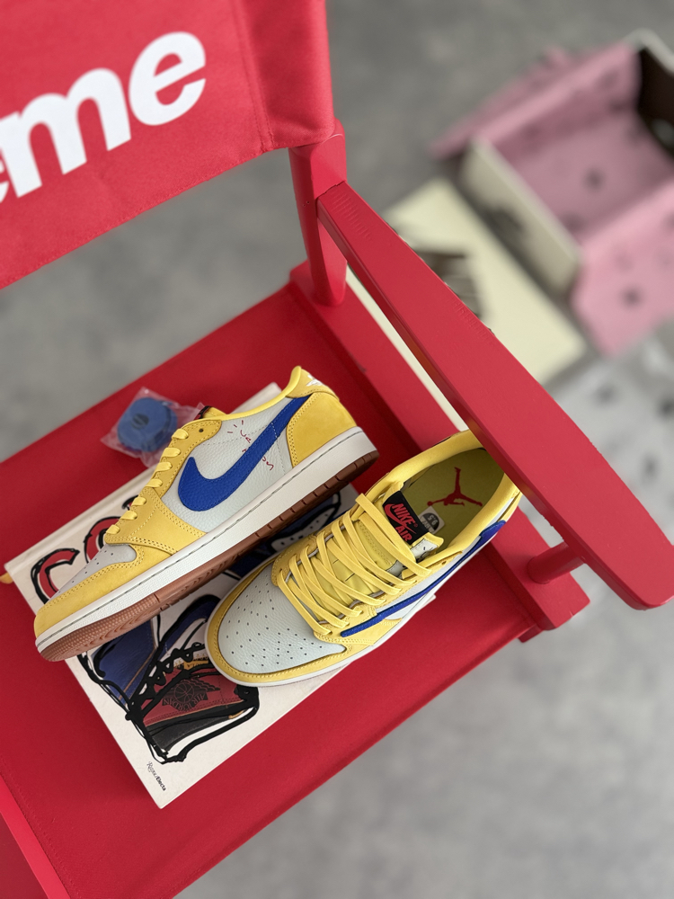 Air Jordan 1 Low Travis Scott “Canary”