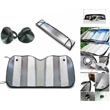 Isı ve Güneş Yansıma Önleyici Oto Ön Cam Güneşliği Opel Astra Fiat Egea Hyundai i20 Renault Megane