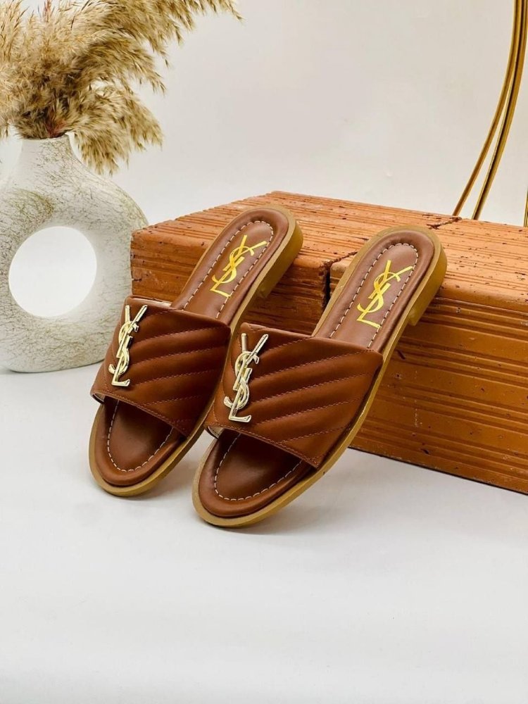 YSL kadın slippers