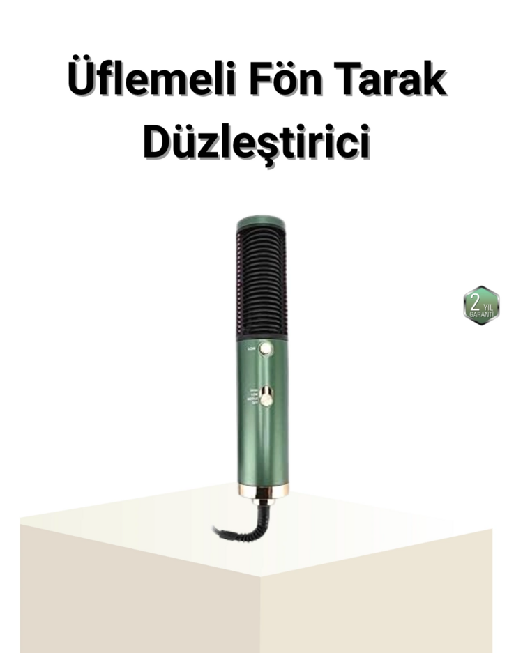 Seramik Plakalı Saç Düzleştirici – 200°C Ayarlanabilir Isı, İyon Teknolojisi
