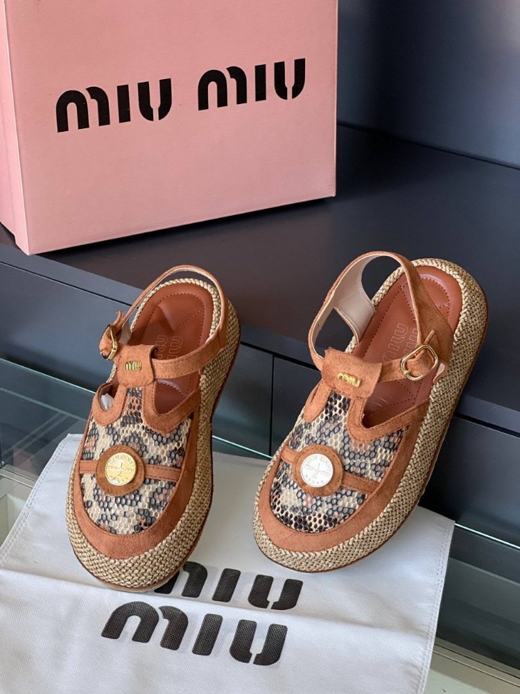 Miu Miu Summer Sandal 4 4Cm