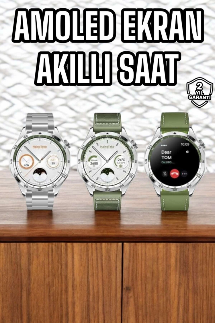 Akıllı Saat Sesli Görüşme Uyku ve Sağlık Takibi NFC Uyumlu