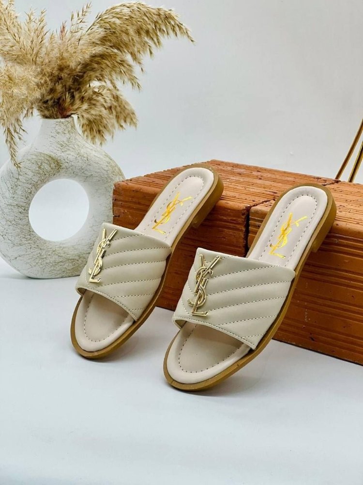 YSL kadın slippers