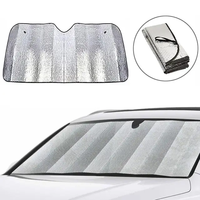 Isı ve Güneş Yansıma Önleyici Oto Ön Cam Güneşliği Opel Astra Fiat Egea Hyundai i20 Renault Megane