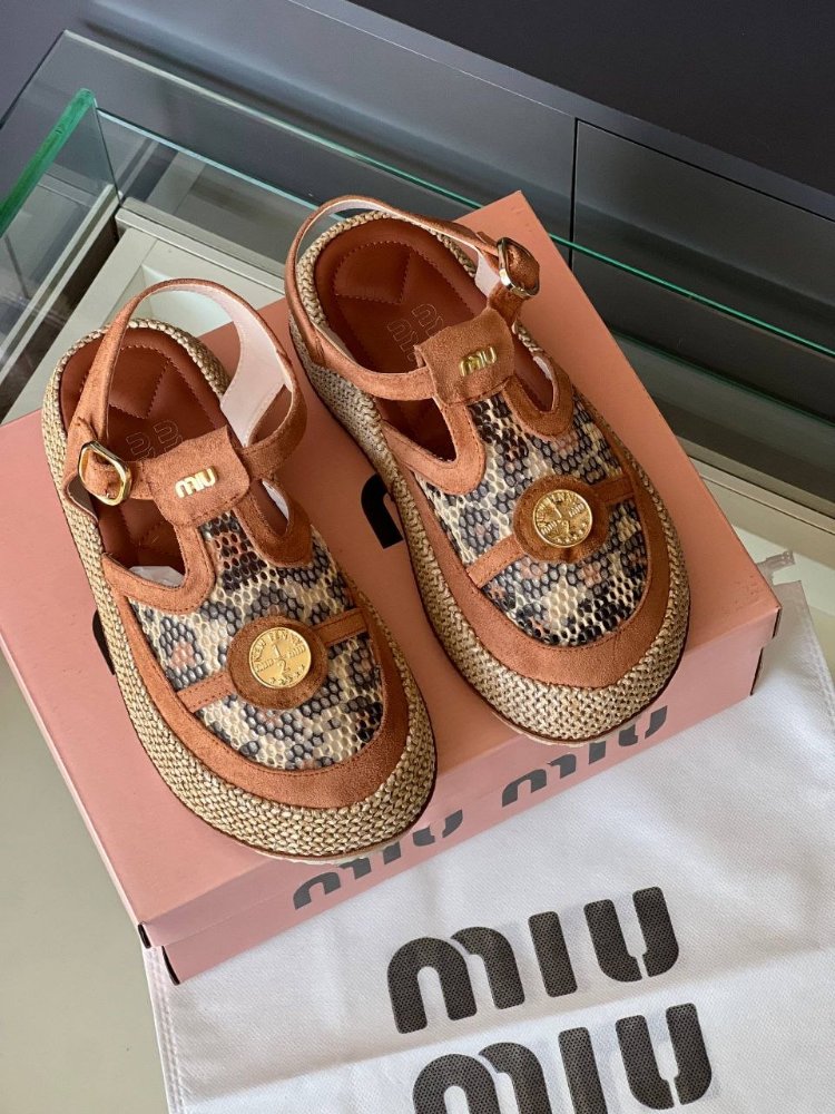 Miu Miu Summer Sandal 4 4Cm