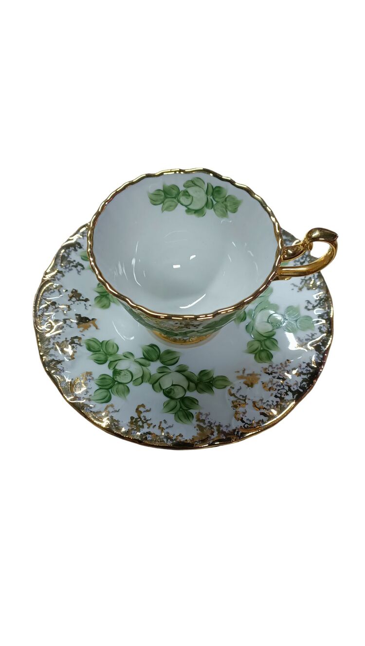 4 LÜ EL BOYAMA PORSELEN FİNCAN SET- NO 14