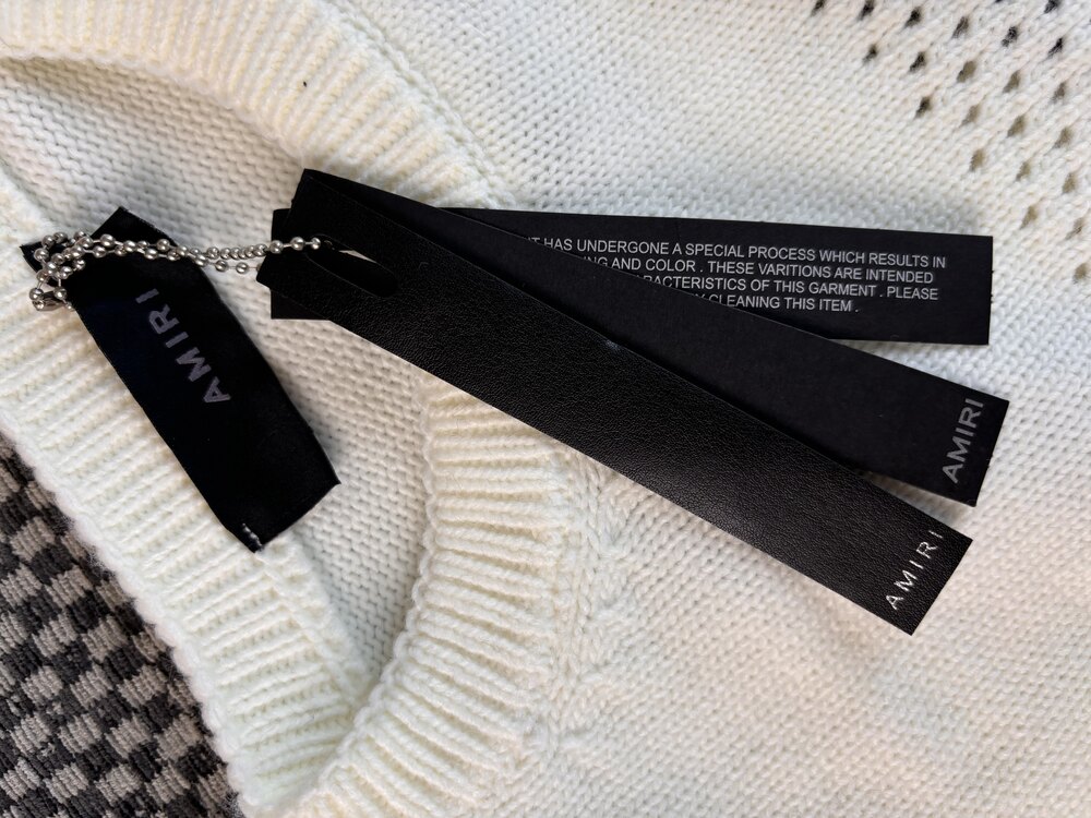 AMIRI Premium Triko Kazak 
