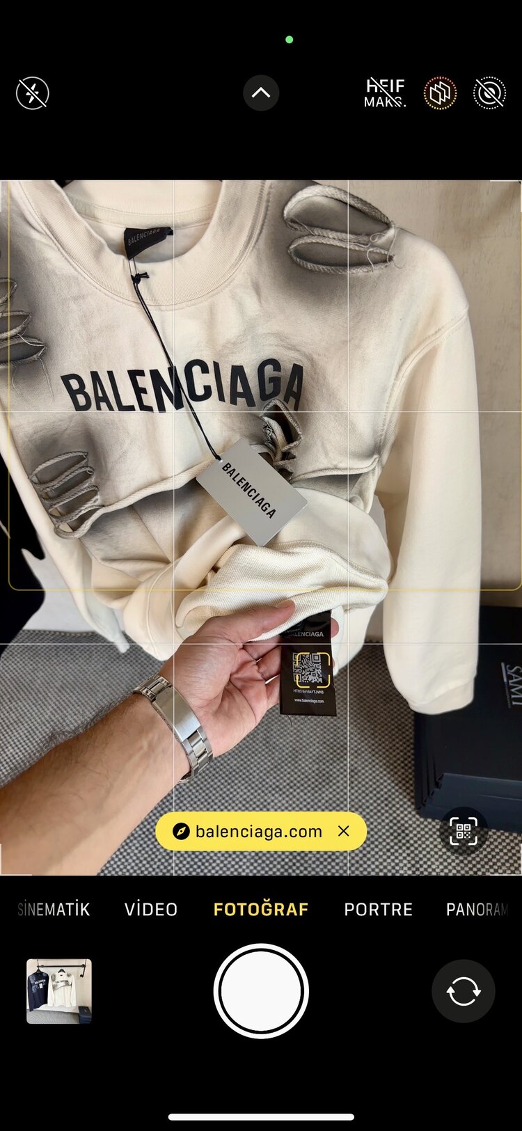 BALENCIAGA Premium Sweatshirt 