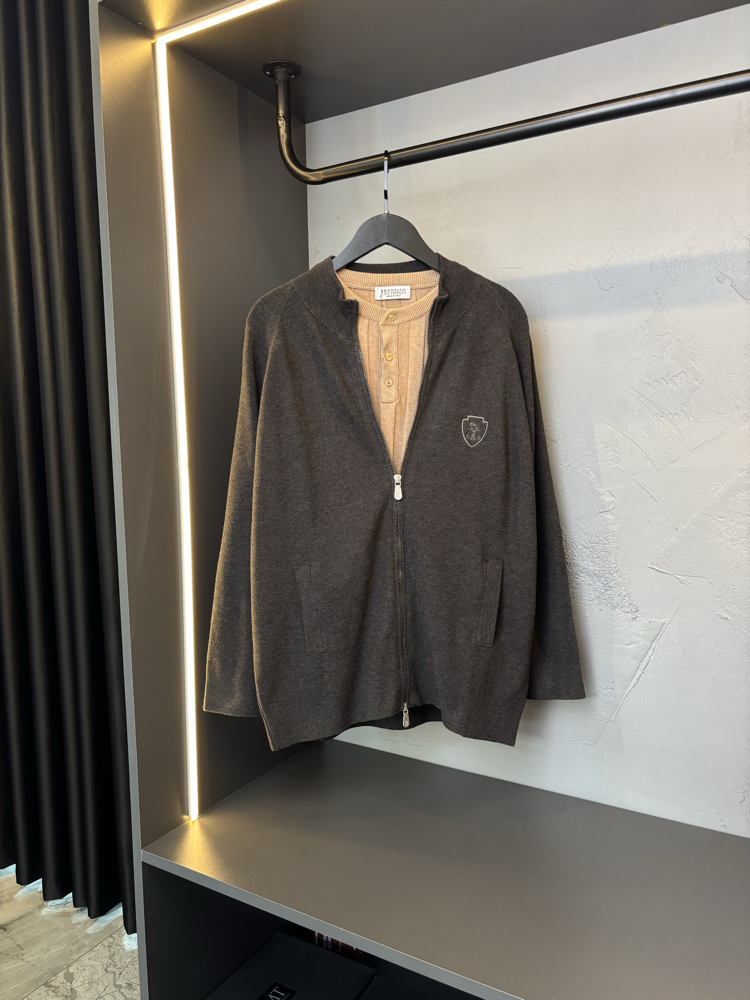 BRUNELLO CUCINELLI Premium Triko Ceket  