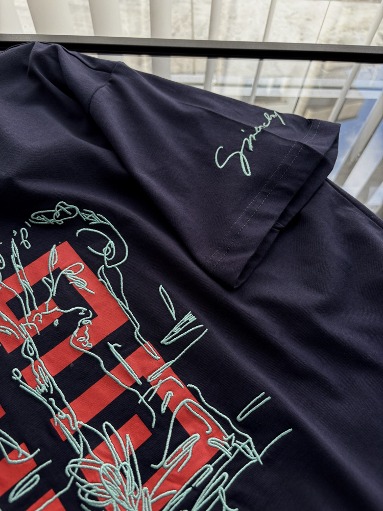 GIVENCHY Special Nakış Detaylı Tshirt