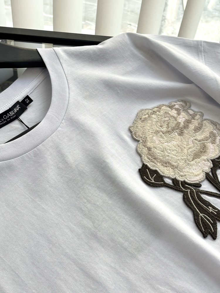 DOLCE&GABBANA Special Nakış logo Tshirts
