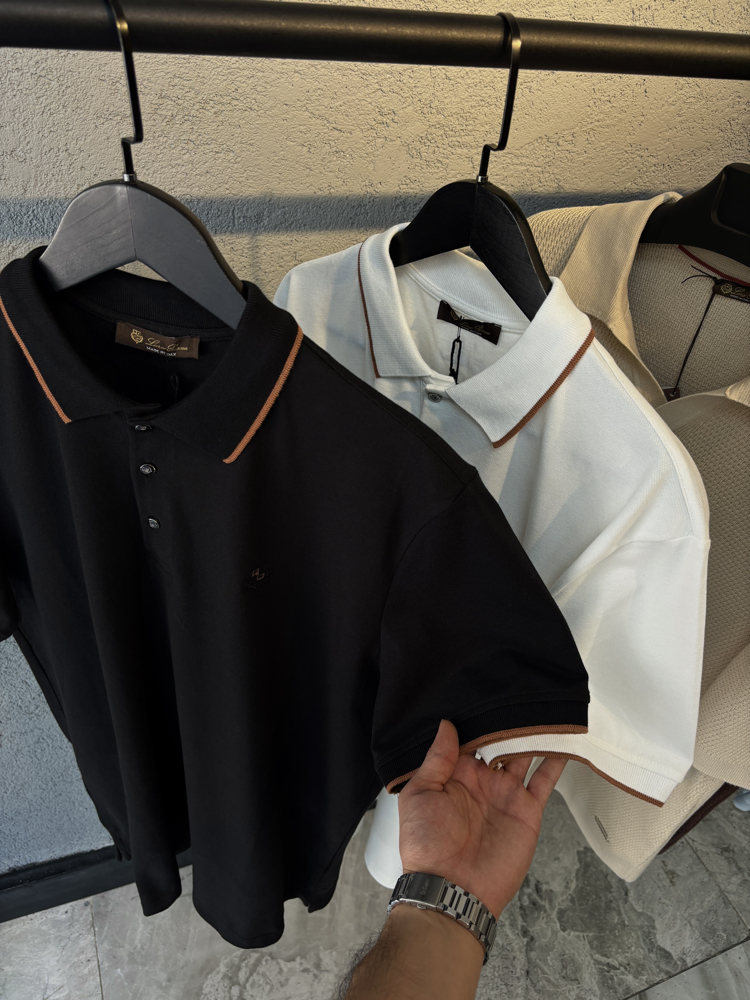LORO PIANA Premium Polo Yaka Tshirt