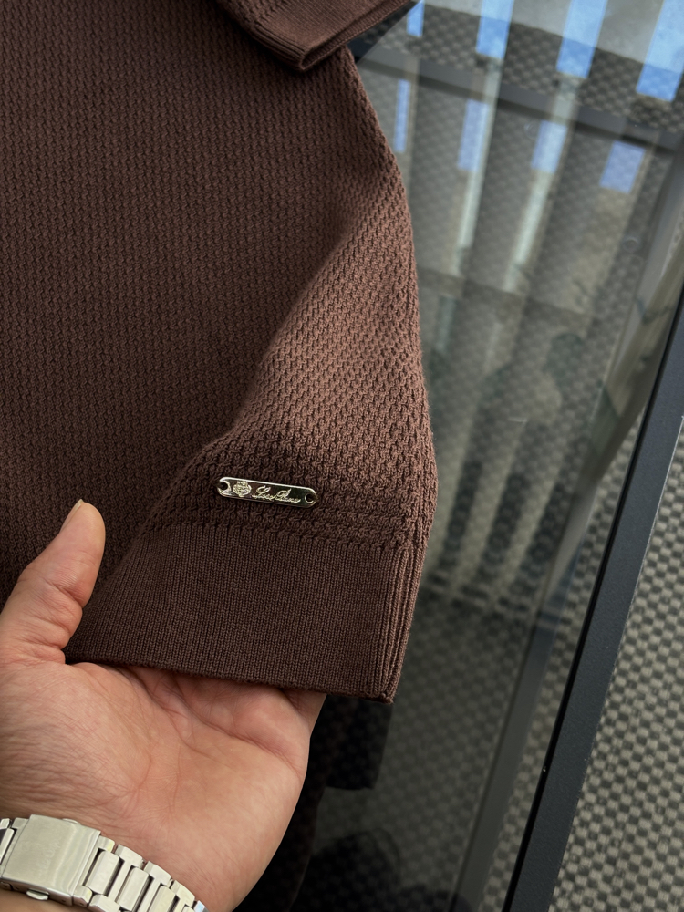 LORO PIANA Special Polo Yaka Triko Tshirt