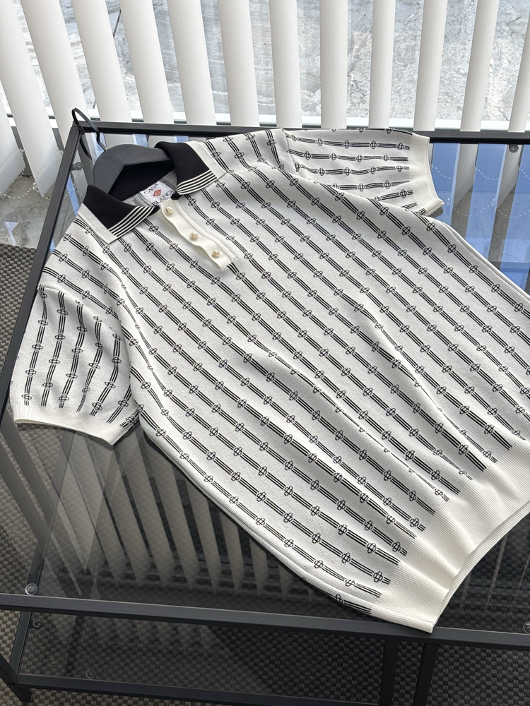 CASABLANCA Premium Polo Yaka Triko Tshirt