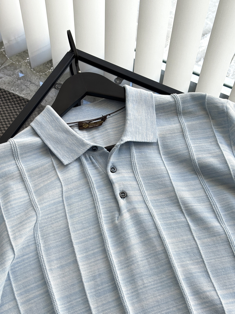 LORO PIANA Special Polo Yaka Triko Tshirt