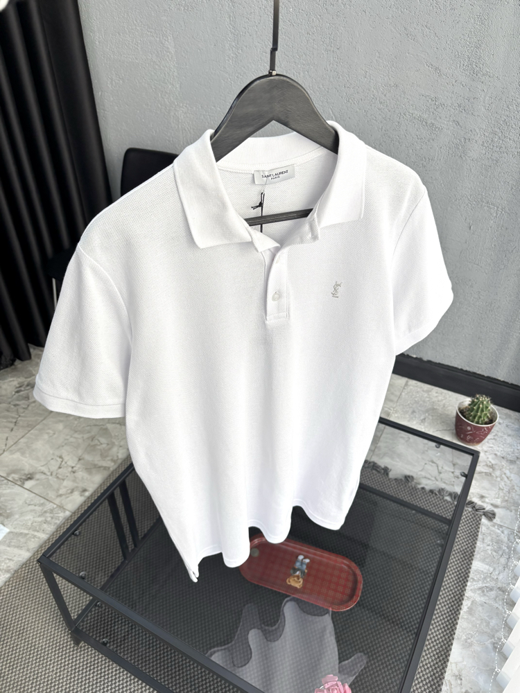 SAINT LAURENT Premium Polo Yaka Tshirt 
