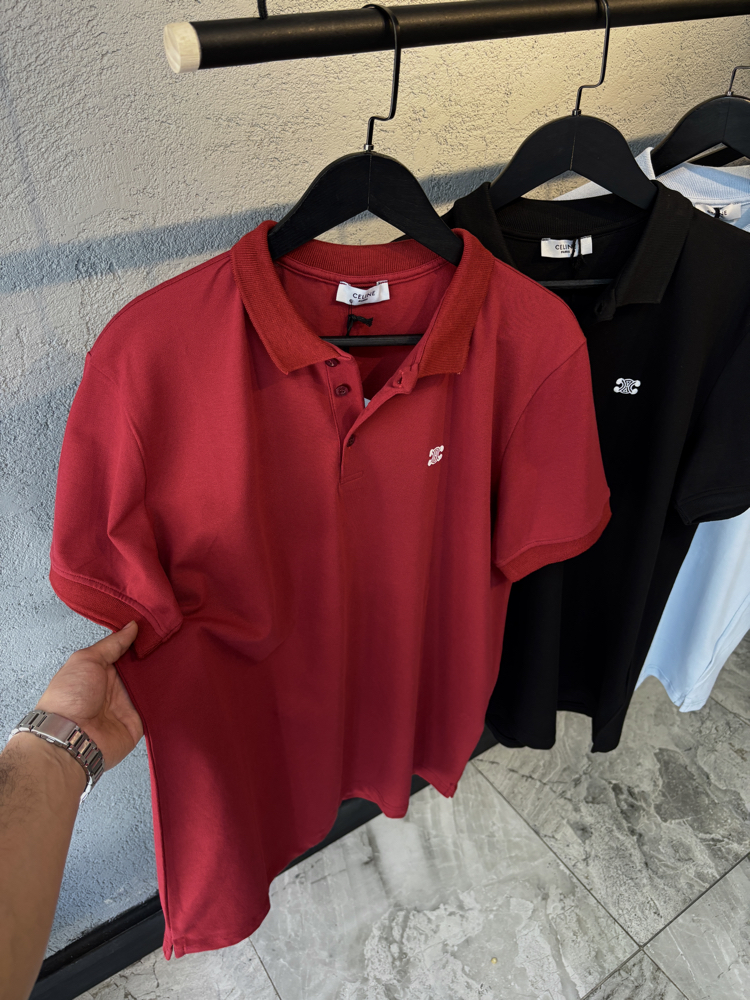 CELINE Premium Polo Yaka Tshirt