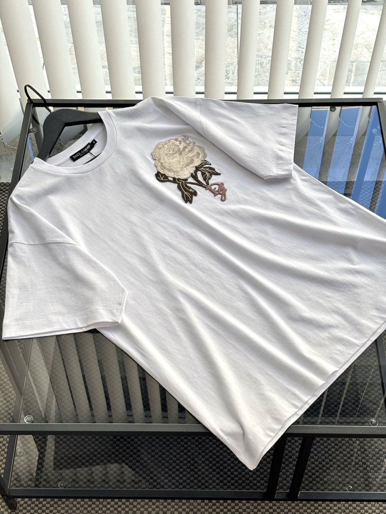 DOLCE&GABBANA Special Nakış logo Tshirts