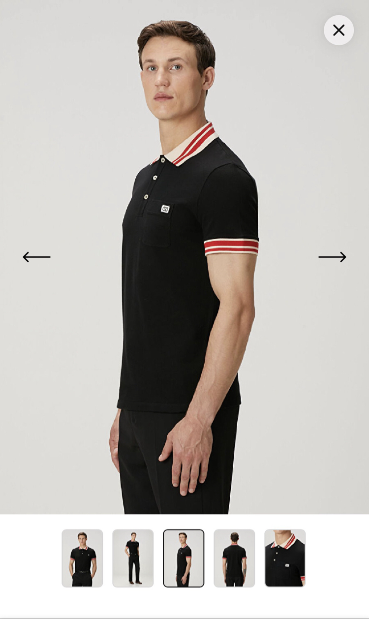 VALENTINO İthal Polo Yaka Tshirt
