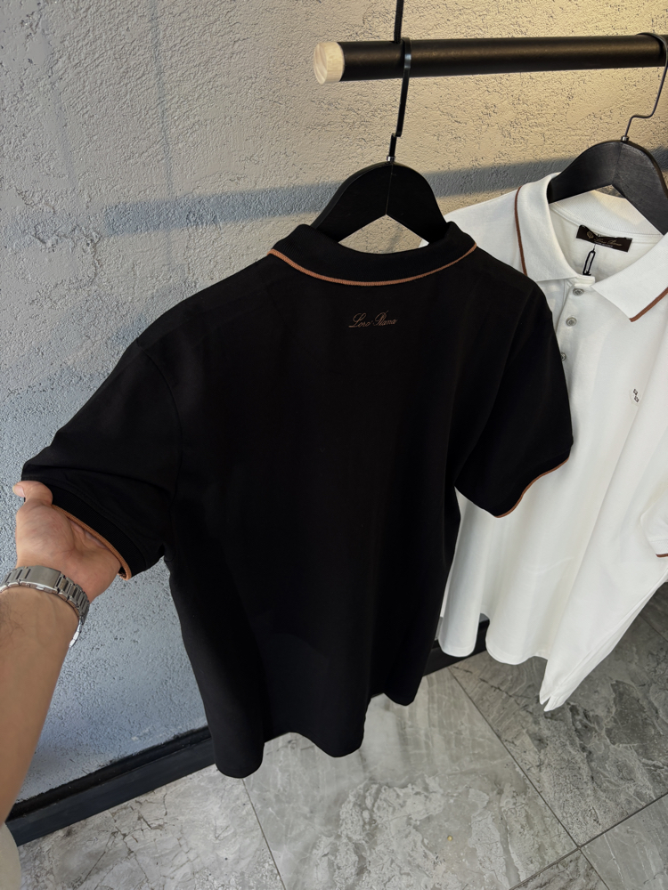 LORO PIANA Premium Polo Yaka Tshirt