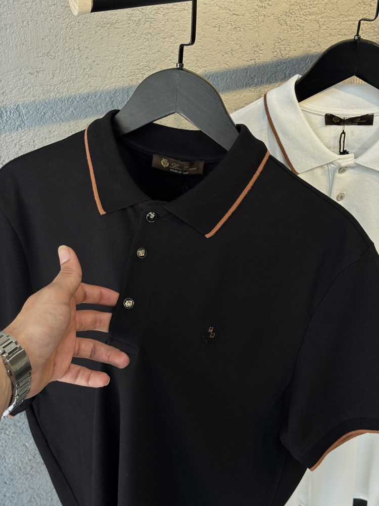 LORO PIANA Premium Polo Yaka Tshirt