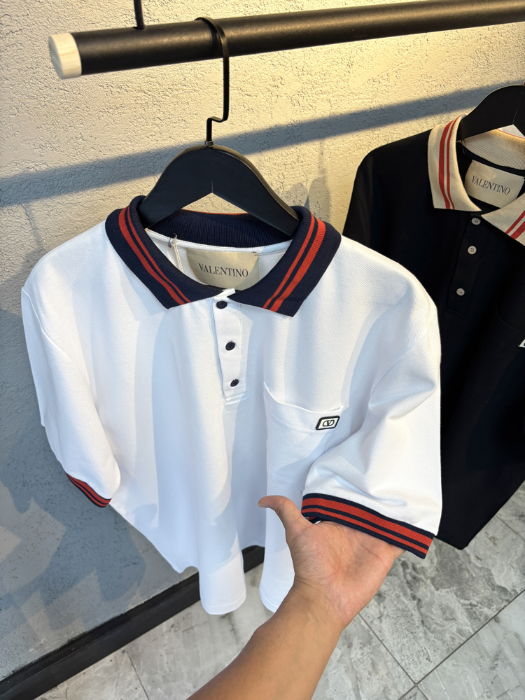 VALENTINO İthal Polo Yaka Tshirt