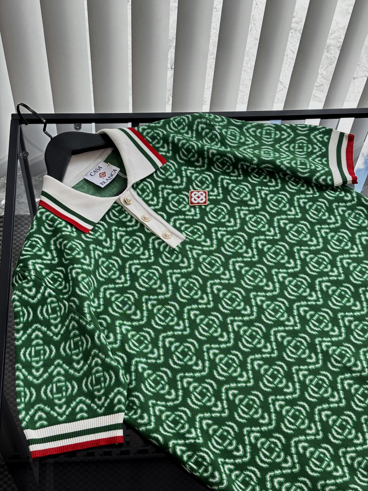 CASABLANCA Premium Polo Yaka Triko Tshirt