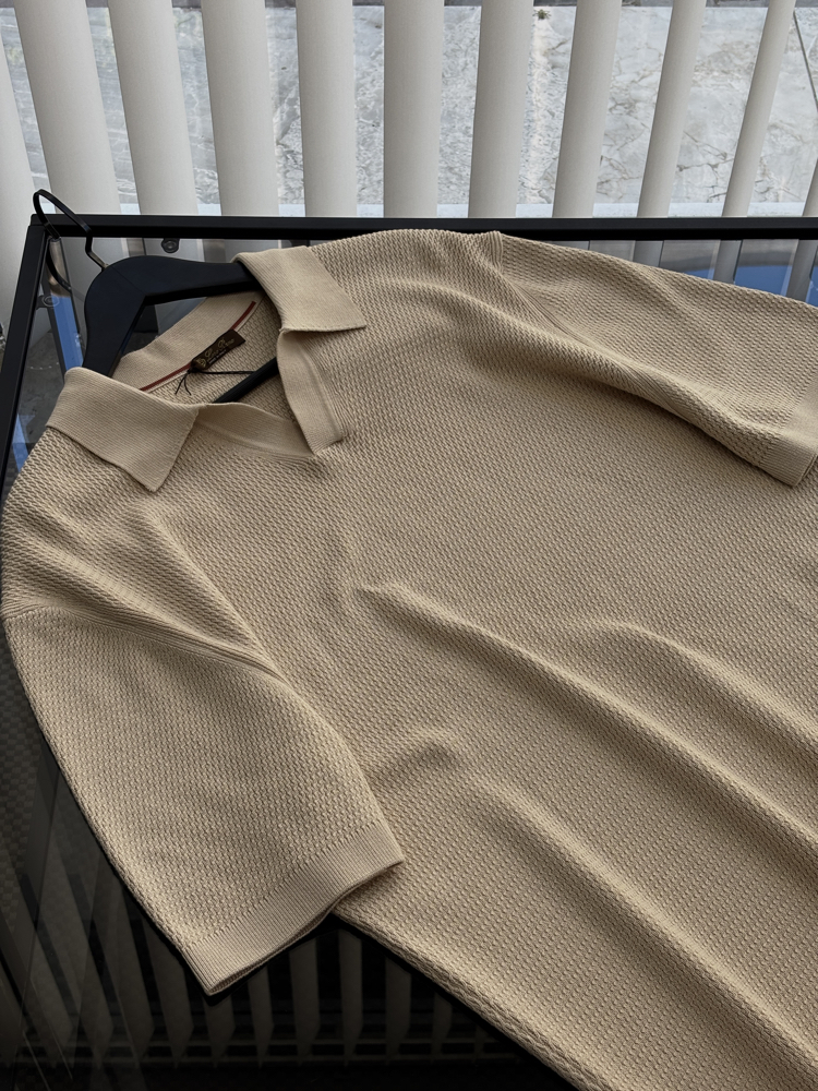 LORO PIANA Special Polo Yaka Triko Tshirt