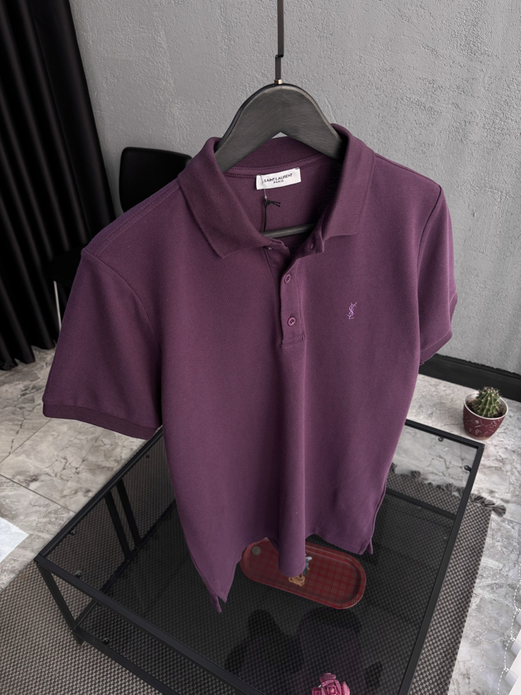 SAINT LAURENT Premium Polo Yaka Tshirt 