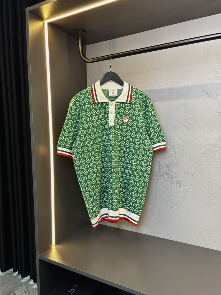 CASABLANCA Premium Polo Yaka Triko Tshirt