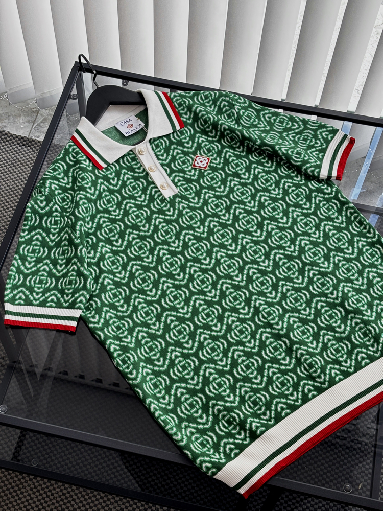 CASABLANCA Premium Polo Yaka Triko Tshirt