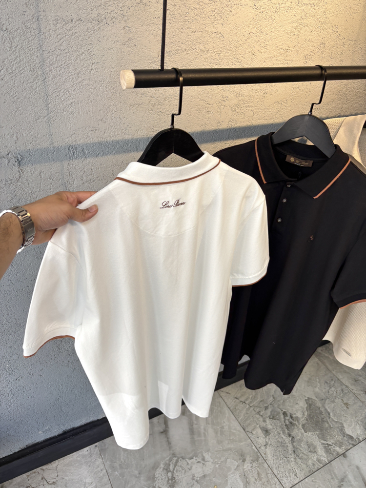 LORO PIANA Premium Polo Yaka Tshirt