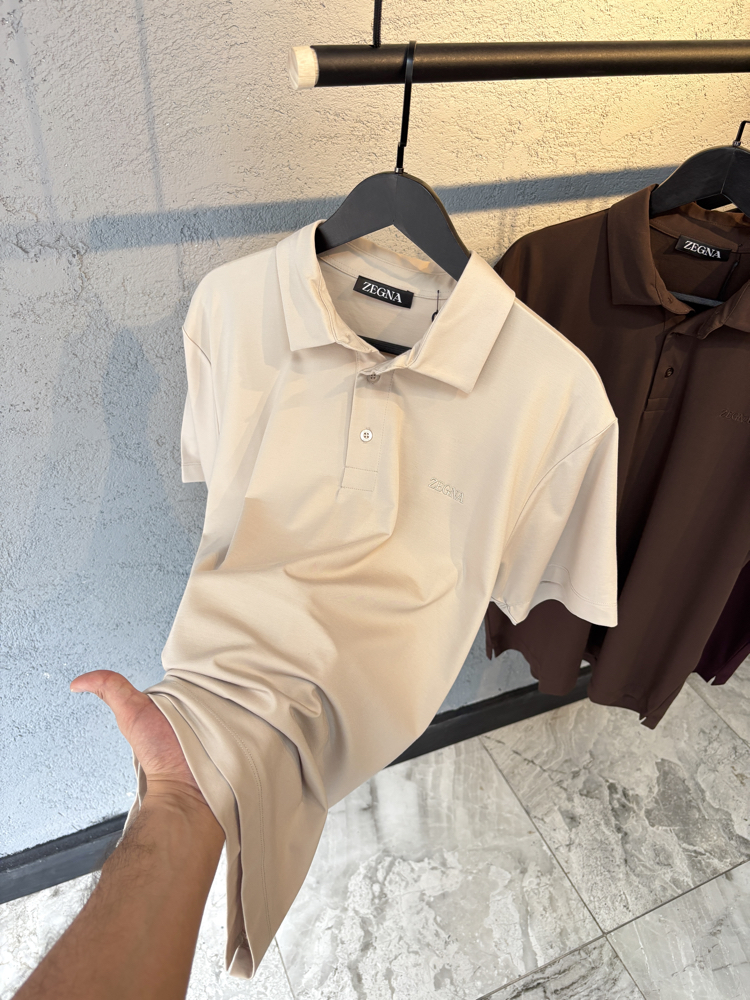 ZEGNA Special Polo Yaka Tshirt ( Ütü İstemez )