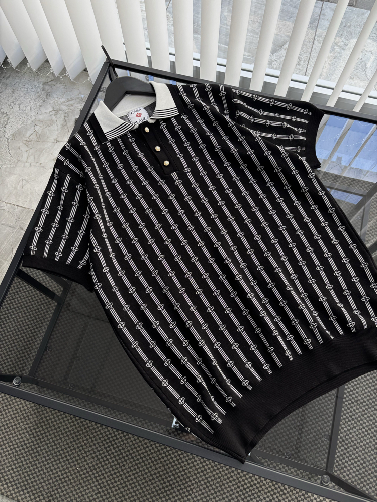 CASABLANCA Premium Polo Yaka Triko Tshirt