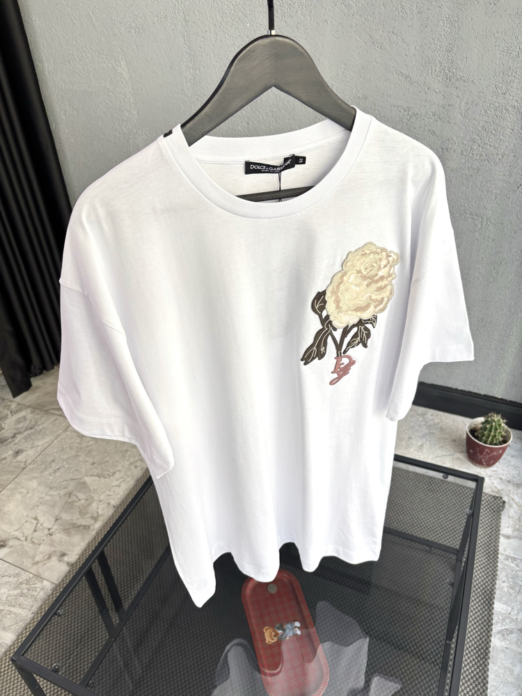 DOLCE&GABBANA Special Nakış logo Tshirts