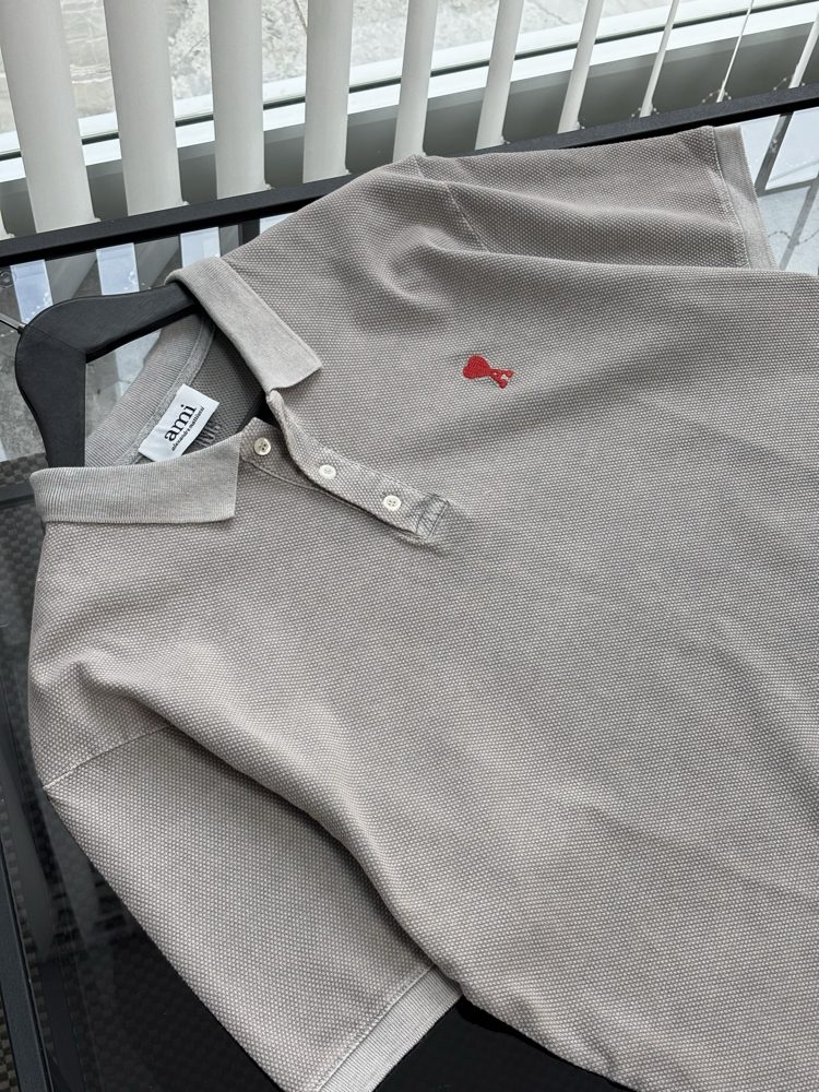 AMI Premium Yıkama Detaylı Polo Yaka Tshirt