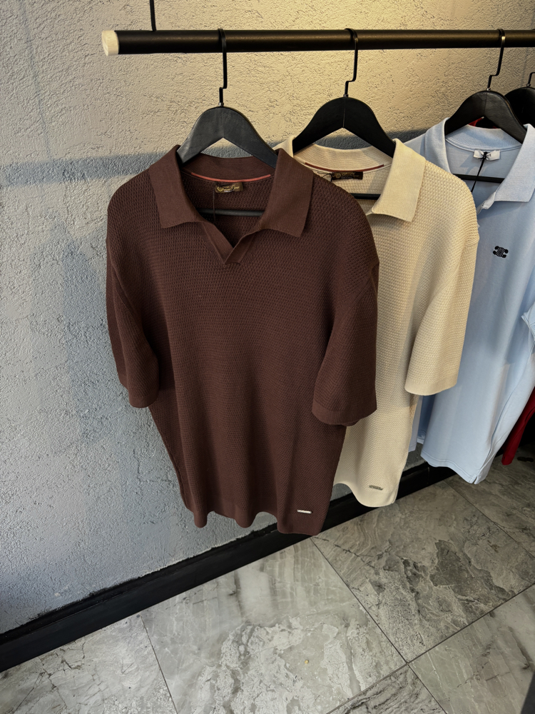 LORO PIANA Special Polo Yaka Triko Tshirt