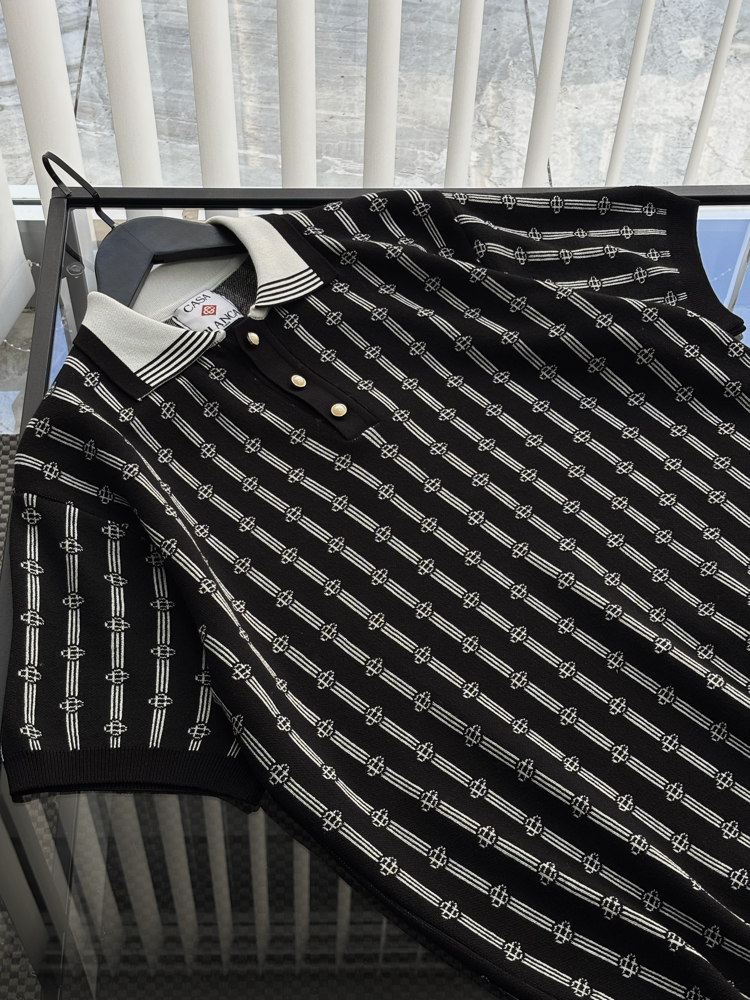 CASABLANCA Premium Polo Yaka Triko Tshirt