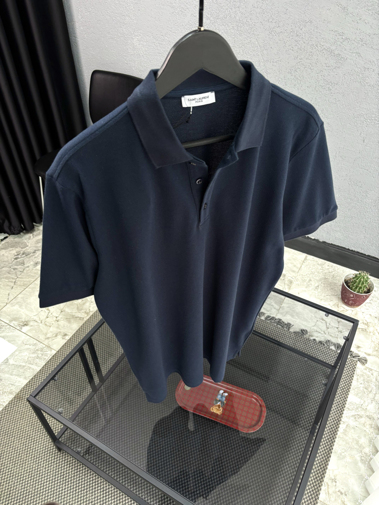 SAINT LAURENT Premium Polo Yaka Tshirt