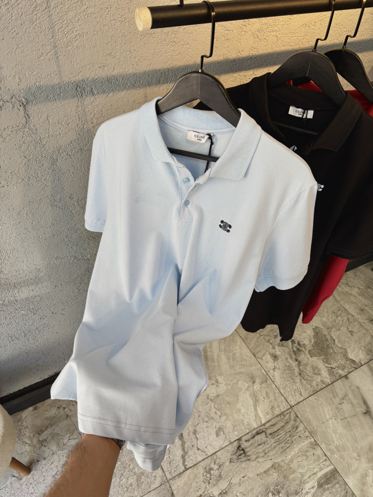 CELINE Premium Polo Yaka Tshirt