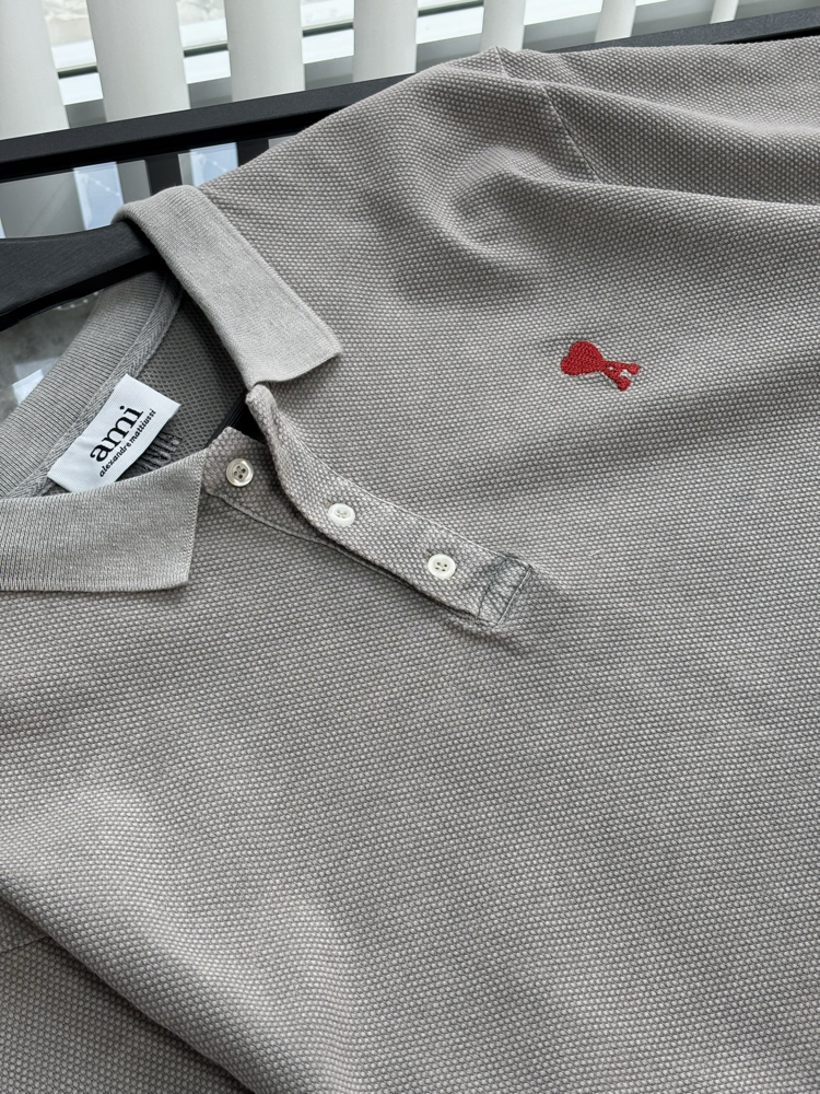 AMI Premium Yıkama Detaylı Polo Yaka Tshirt