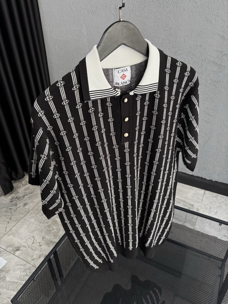 CASABLANCA Premium Polo Yaka Triko Tshirt