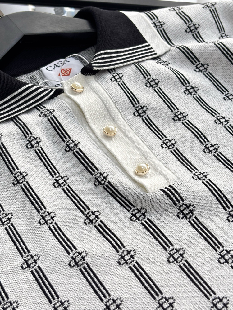 CASABLANCA Premium Polo Yaka Triko Tshirt