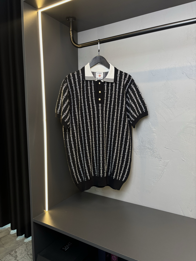 CASABLANCA Premium Polo Yaka Triko Tshirt