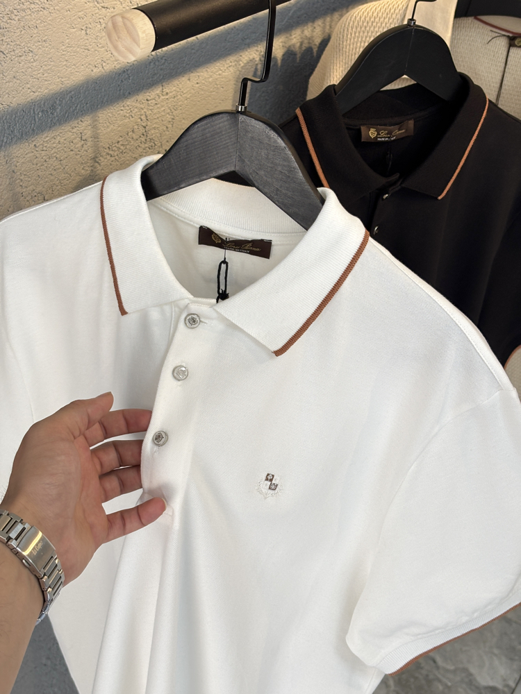 LORO PIANA Premium Polo Yaka Tshirt