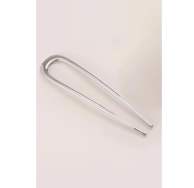Gümüş Renk Metal Topuz Tokası