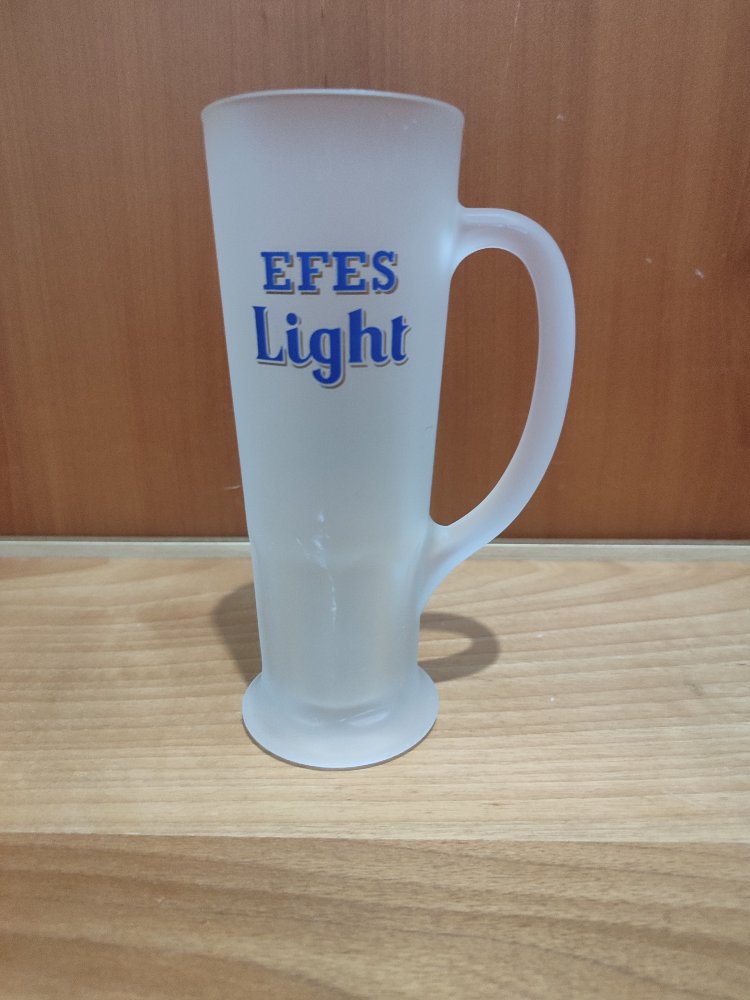 Efes Light Buzlu Kulplu bardak 0,3 lt